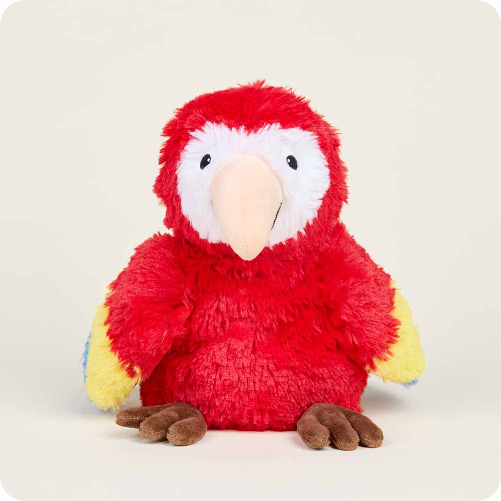 Microwavable Parrot Stuffed Animal Warmies